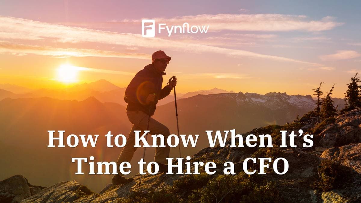 How to Know When It's Time to Hire a CFO